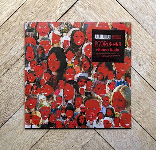 Collage & Artwork Design for Egopushers album «Blood Red» (CD / Vinyl)