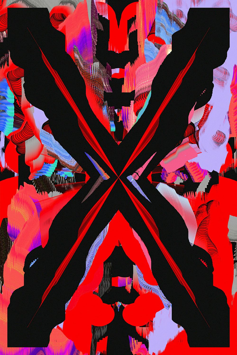 Fortlaufende, generative Kunst-Serie basierend auf einem mit p5.js programmierten Zeichnungsscript.